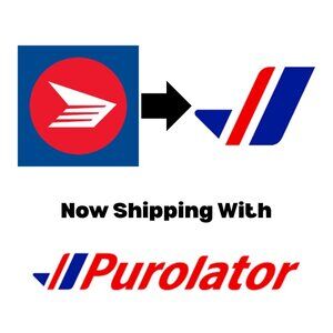 Now Shipping With Purolator - Please Expect Delays